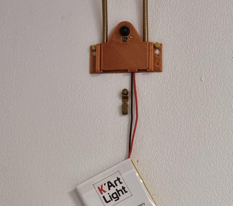 Support mural pour lampe Horizon