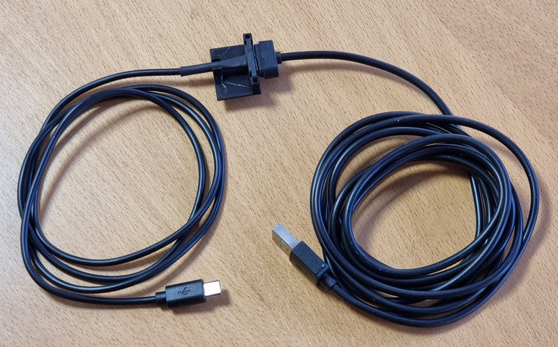 Câble magnétique COMPLET pour charge sans démontage de la lampe