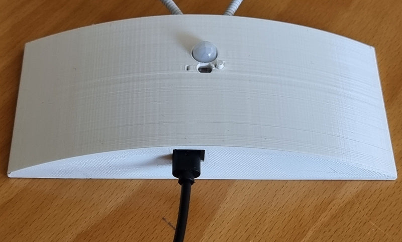 Applique Félicité : Applique autonome murale pour tableau avec 2 têtes (largeur inférieure à 90cm)