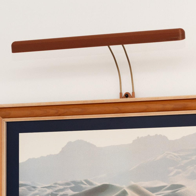 Grand Horizon : Lampe horizontale pour tableau large : 90 cm de large en haut et 1,1 m au milieu