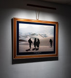 Grand Horizon : Lampe horizontale pour tableau large : 90 cm de large en haut et 1,1 m au milieu