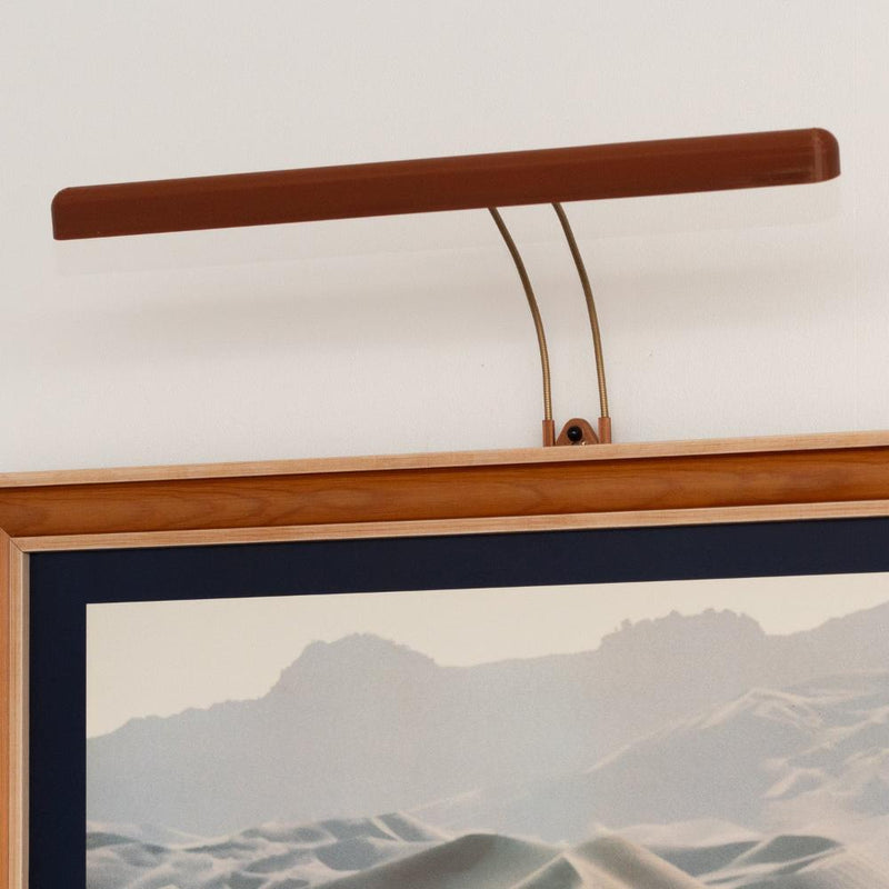 Grand Horizon : Lampe horizontale pour tableau large : 90 cm de large en haut et 1,1 m au milieu