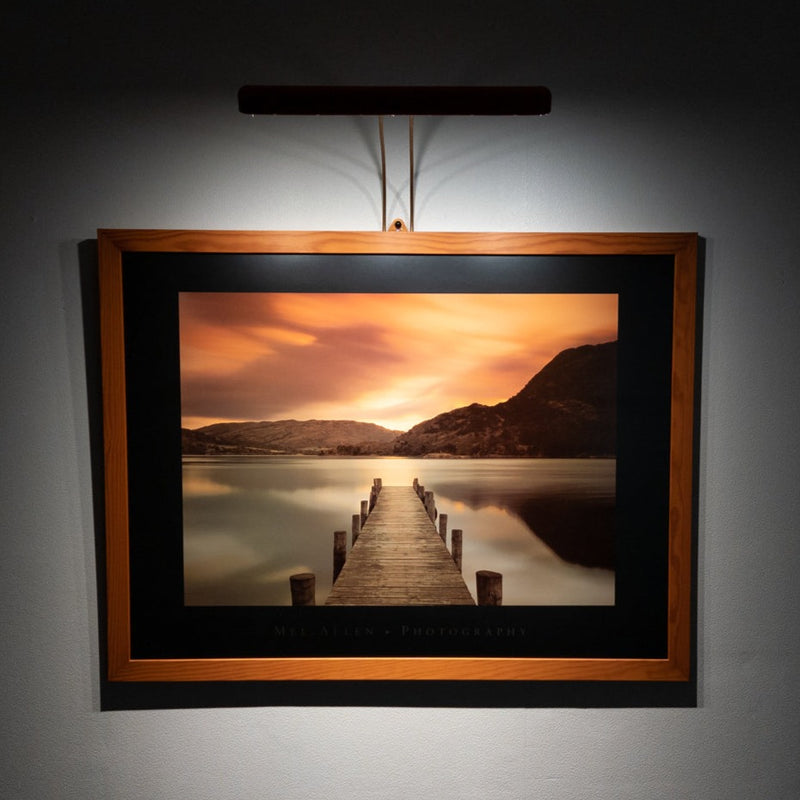 Horizon : Lampe horizontale pour tableau jusqu'à 70 cm de large