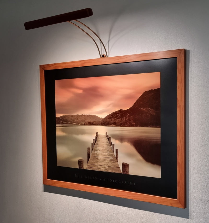 Horizon : Lampe horizontale pour tableau jusqu'à 70 cm de large