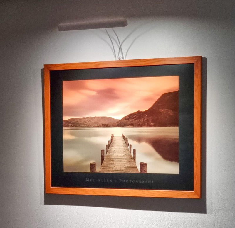 Horizon : Lampe horizontale pour tableau jusqu'à 70 cm de large