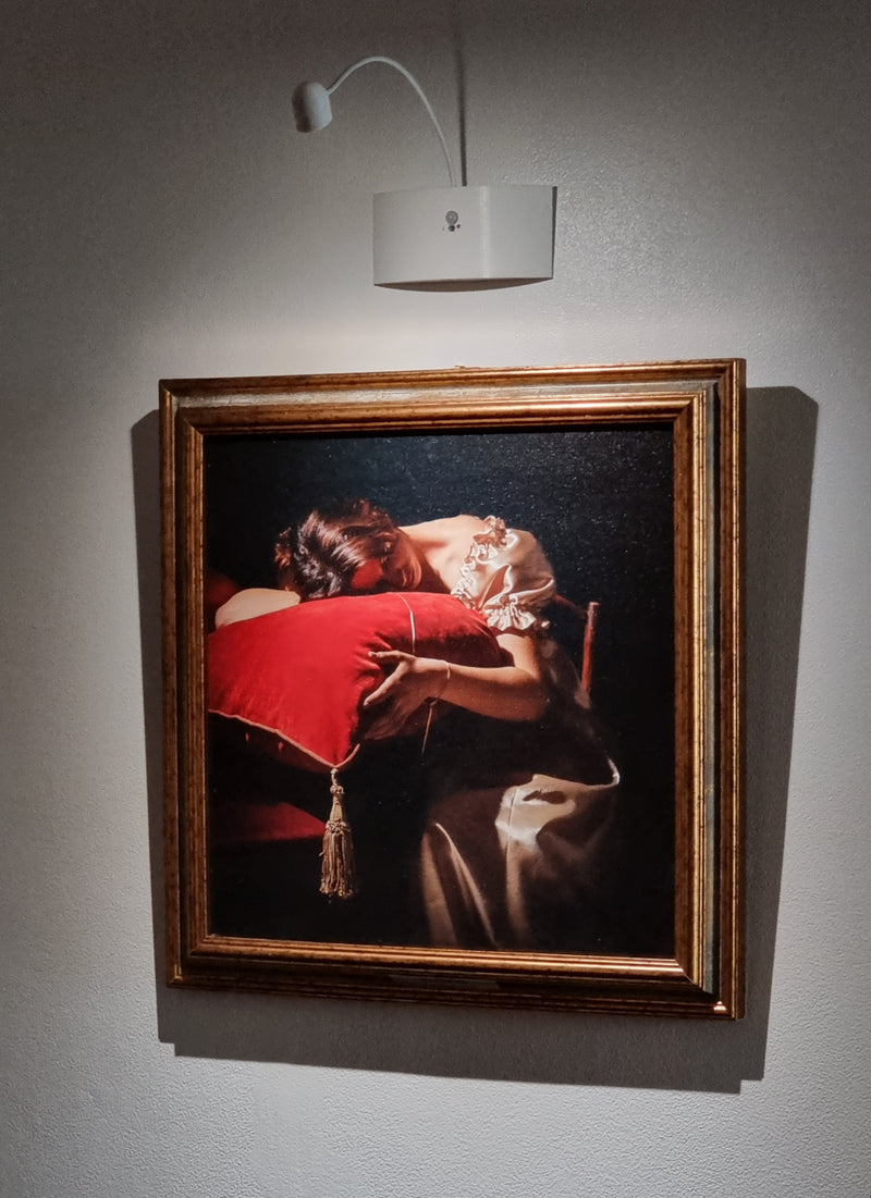 Applique Silhouette : Applique autonome murale pour tableau avec une tête (largeur inférieure à 50cm)